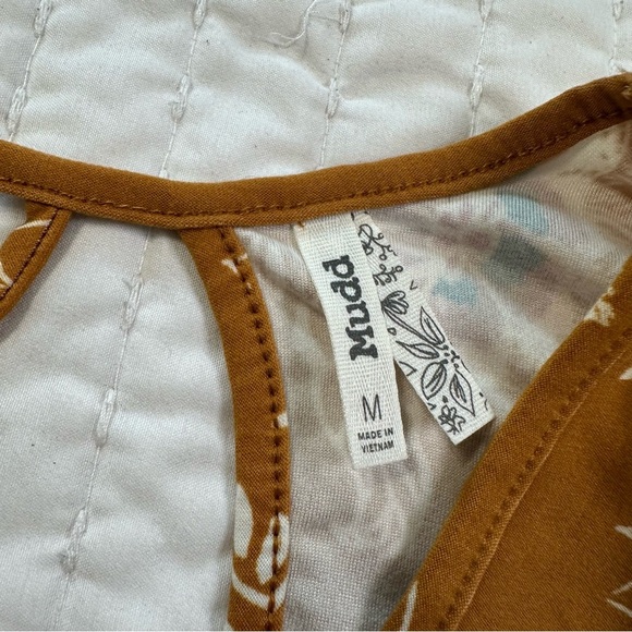 Mudd fall Orange Floral Long Sleeve Dress - Picture 10 of 15